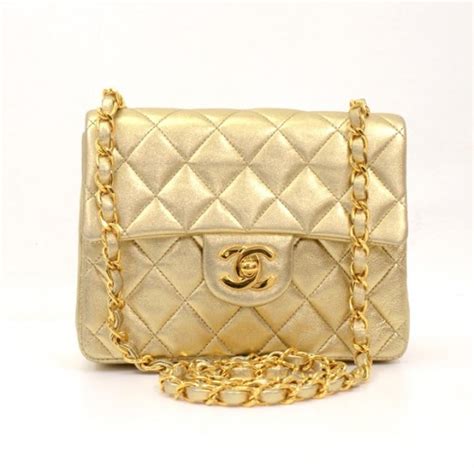 gold star chanel bag|vintage Chanel bag gold chain.